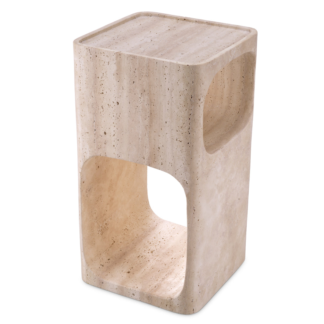 Eichholtz Bijzettafel Adler Travertine
