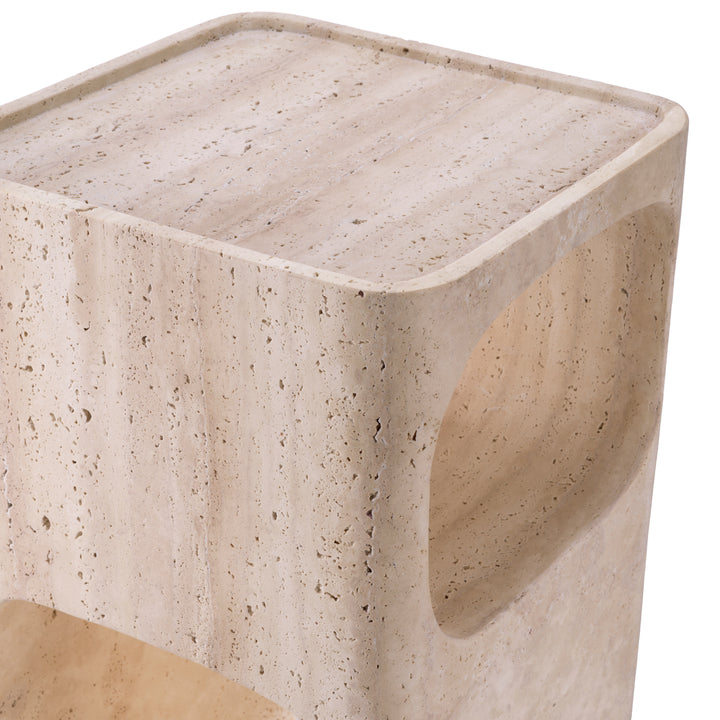 Eichholtz Bijzettafel Adler Travertine