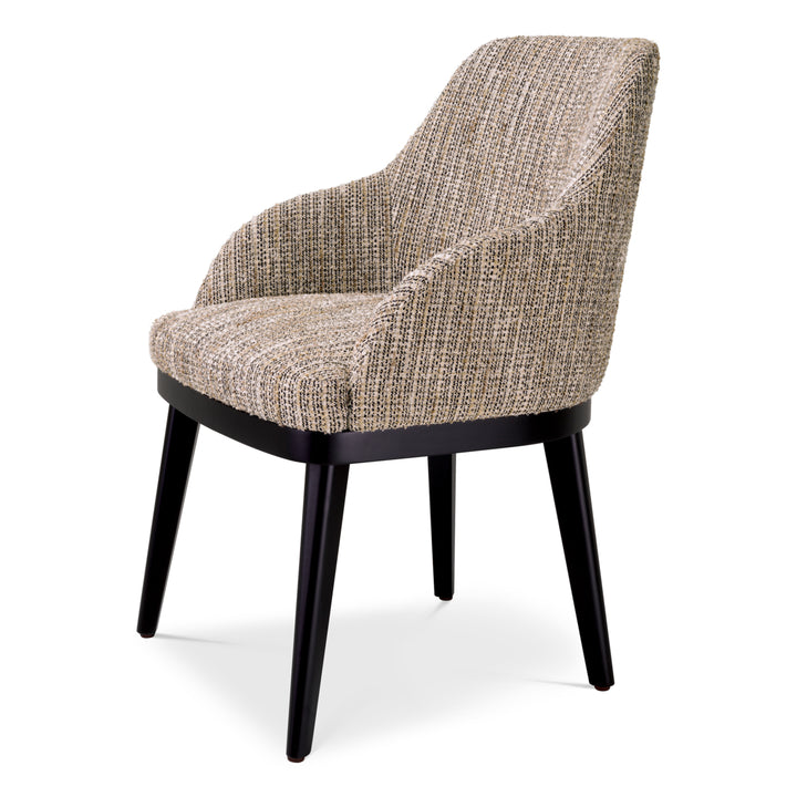Eichholtz Eetkamerstoel Costa Mademoiselle Beige met Armleuning