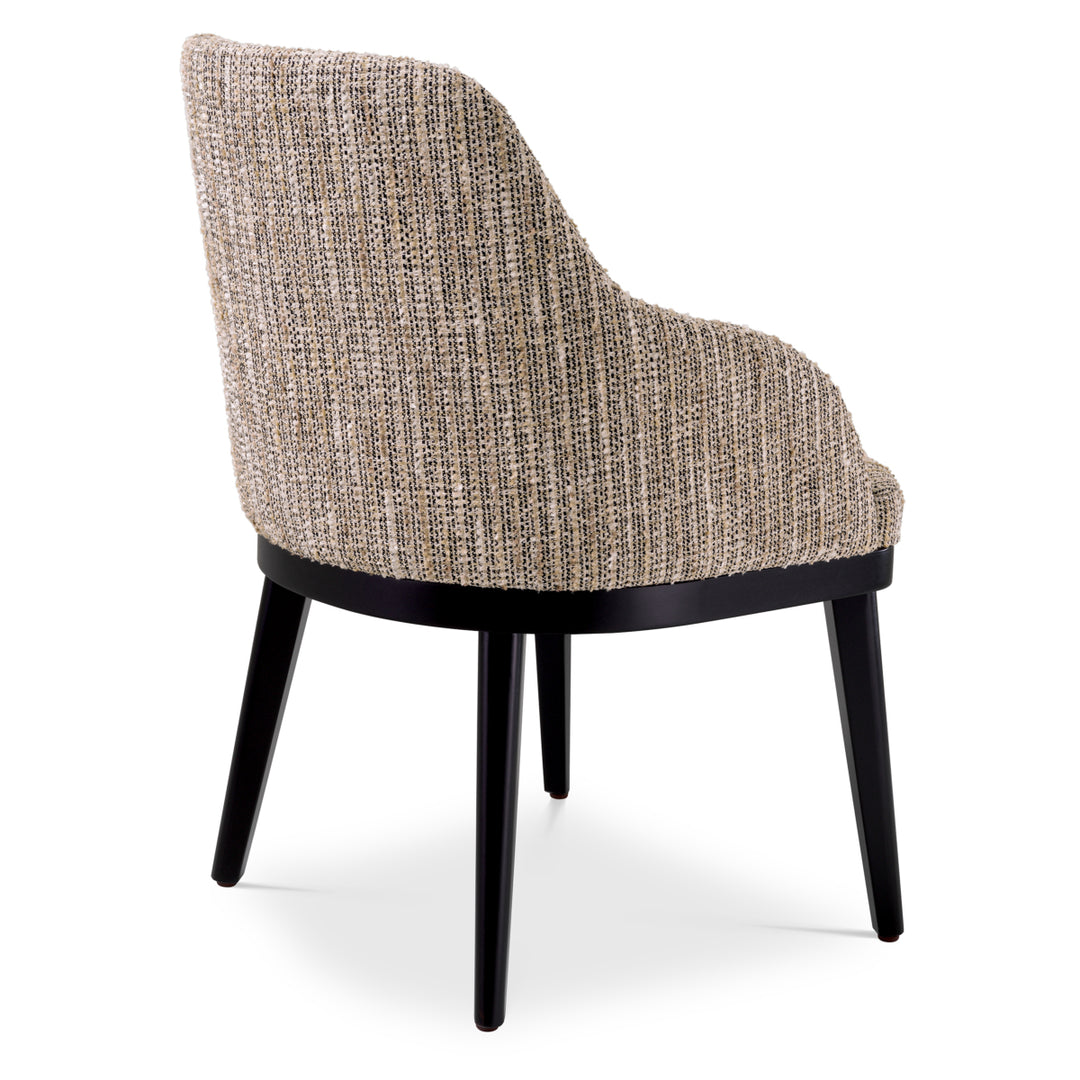 Eichholtz Eetkamerstoel Costa Mademoiselle Beige met Armleuning
