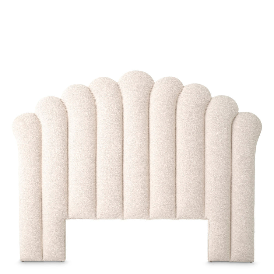 Eichholtz Hoofdbord Trapezium Bouclé Cream