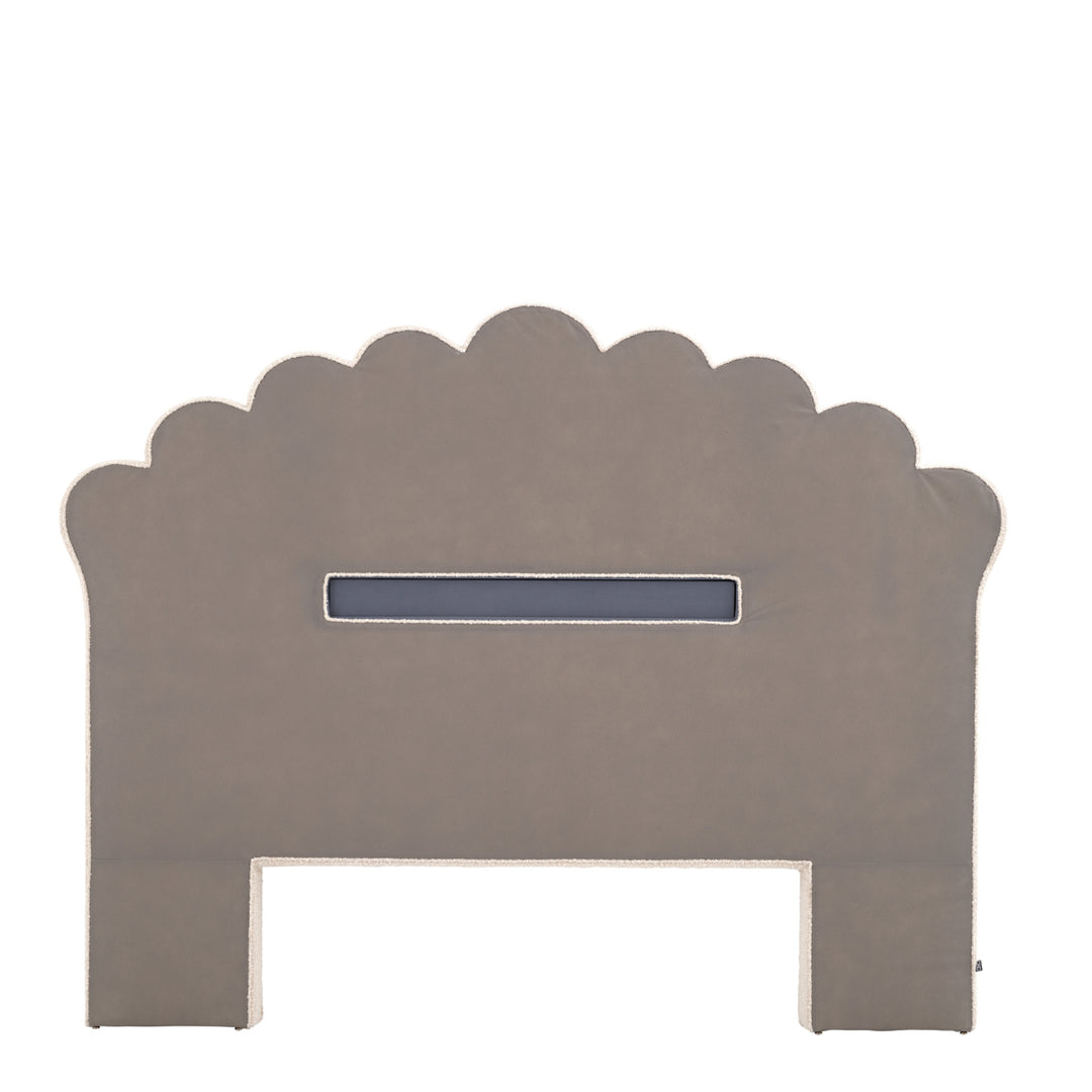 Eichholtz Hoofdbord Trapezium Bouclé Cream