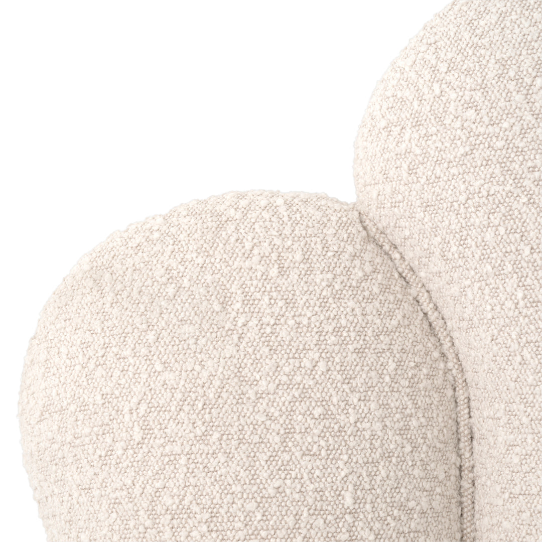 Eichholtz Hoofdbord Trapezium Bouclé Cream