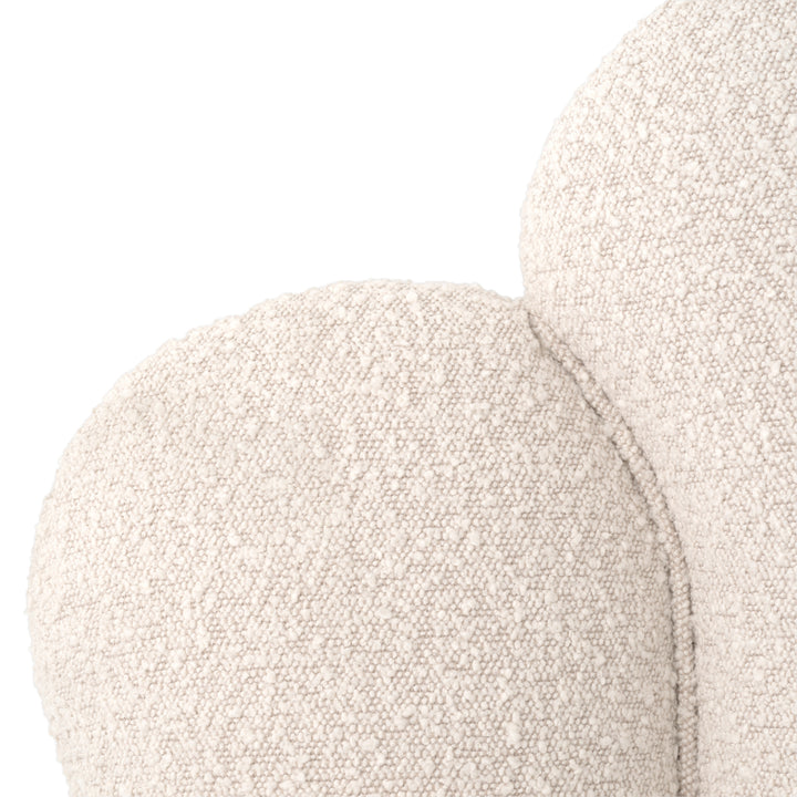 Eichholtz Hoofdbord Trapezium Bouclé Cream