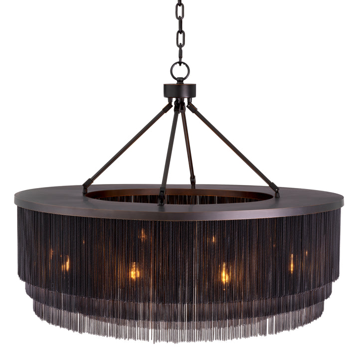 Eichholtz Chandelier Tissot L Bronze Highlight