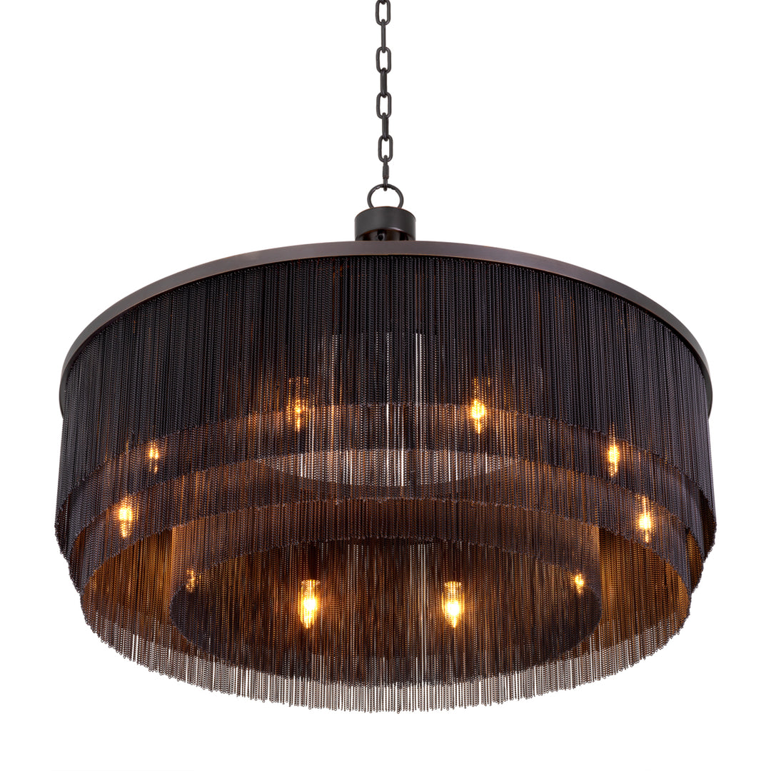 Eichholtz Chandelier Tissot L Bronze Highlight