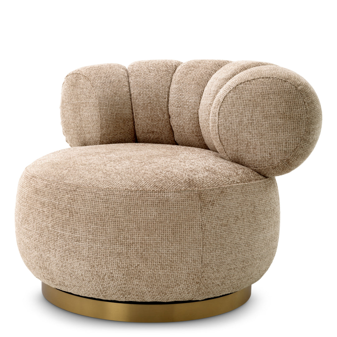 Eichholtz Draaifauteuil Phedra Sand
