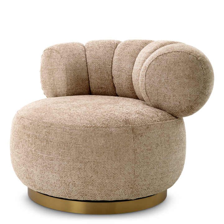 Eichholtz Draaifauteuil Phedra Sand