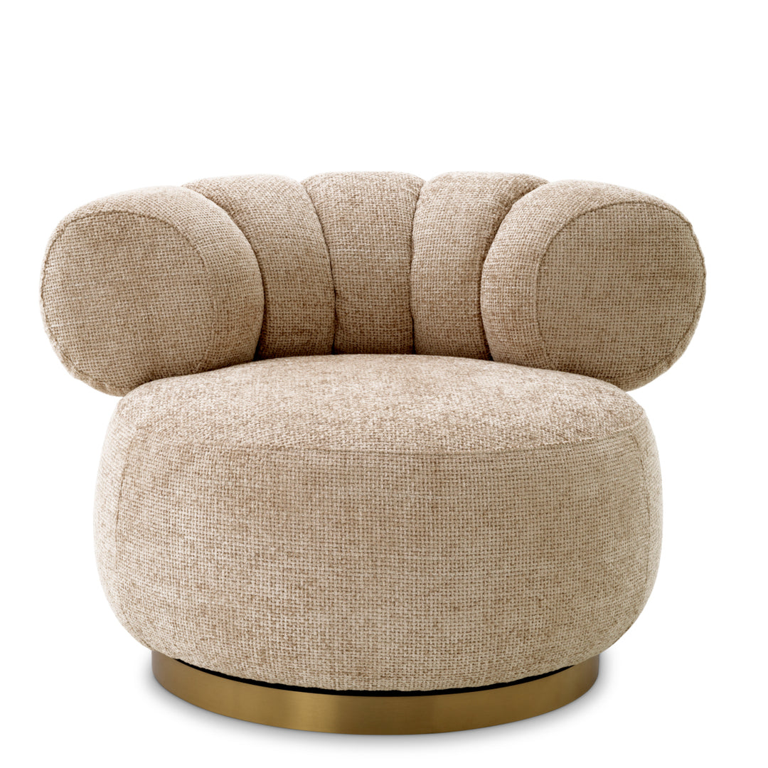 Eichholtz Draaifauteuil Phedra Sand