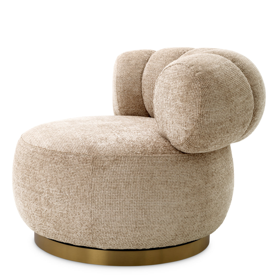 Eichholtz Draaifauteuil Phedra Sand