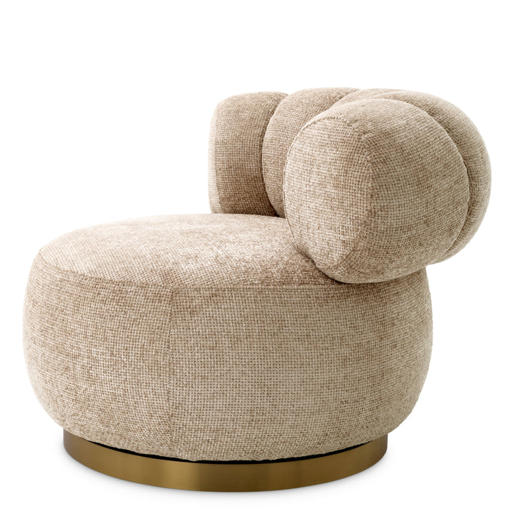 Eichholtz Draaifauteuil Phedra Sand
