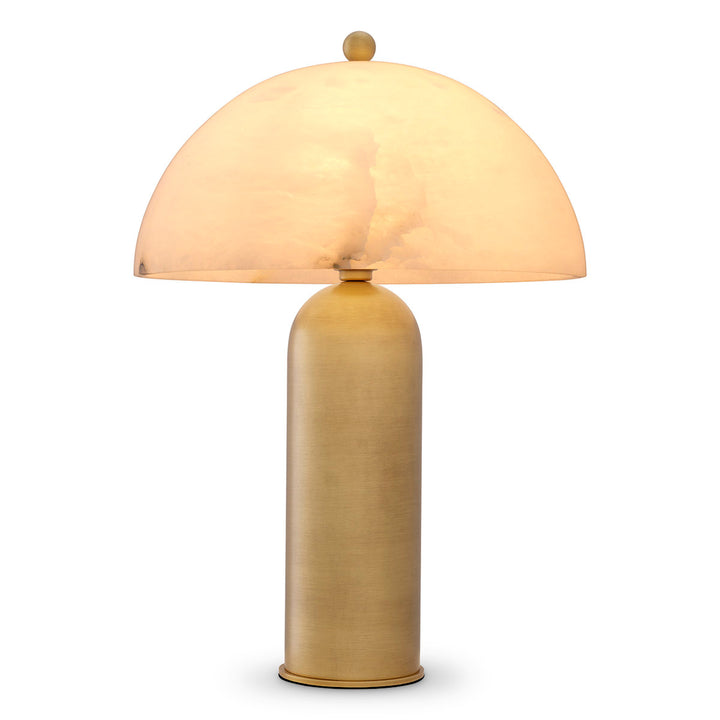 Eichholtz Tafellamp Lorenza Antique Brass Alabaster