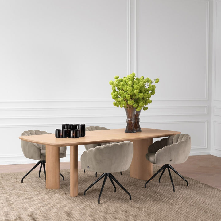 Eichholtz Eettafel Harmonie S Natural Oak