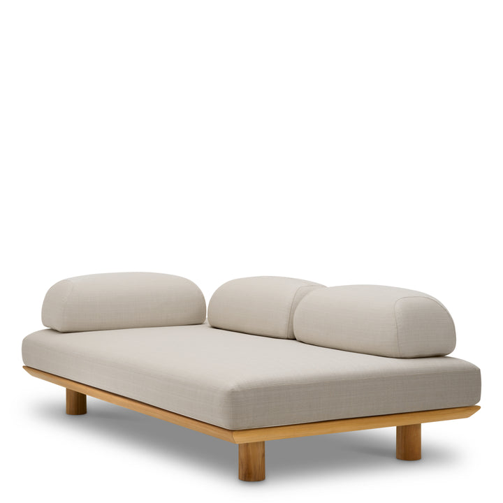 Eichholtz Outdoor Bank Nomade Natural Teak Lucio Sand