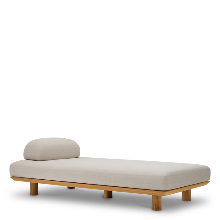 Eichholtz Outdoor Bank Nomade Natural Teak Lucio Sand