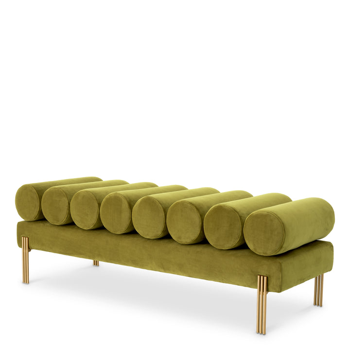 Eichholtz Bankje Oxley Savona Vintage Green Velvet
