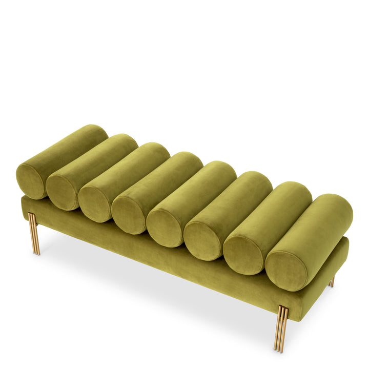Eichholtz Bankje Oxley Savona Vintage Green Velvet