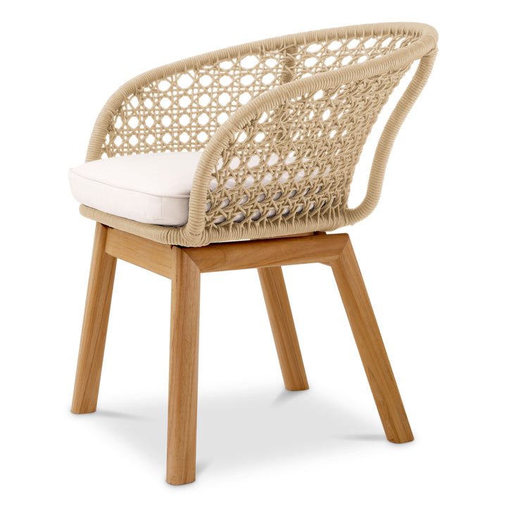 Eichholtz Outdoor Eetkamerstoel Trinity Flores Off-White