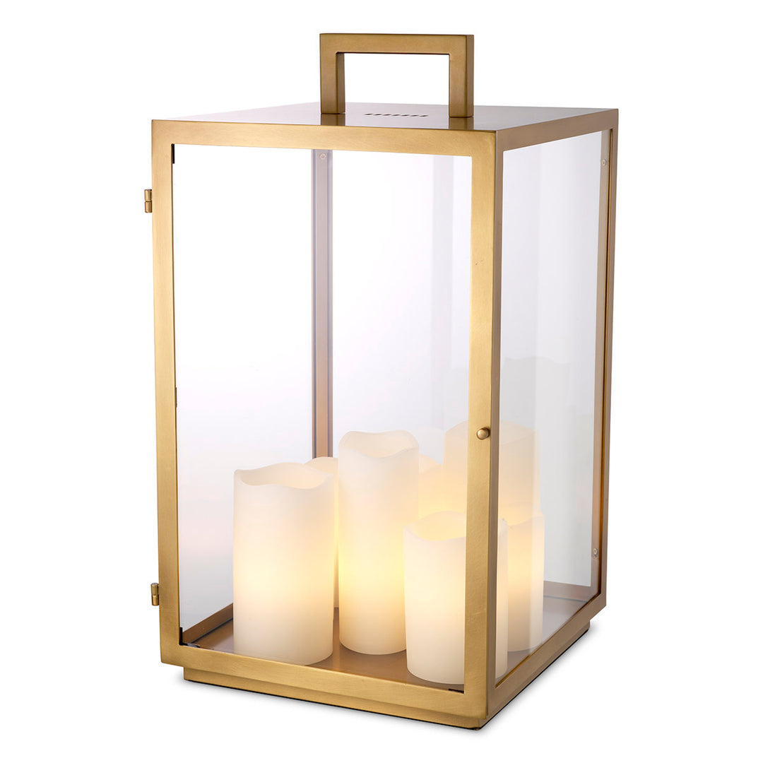 Eichholtz Tafellamp Debonair Antiek Messing – afbeelding 1