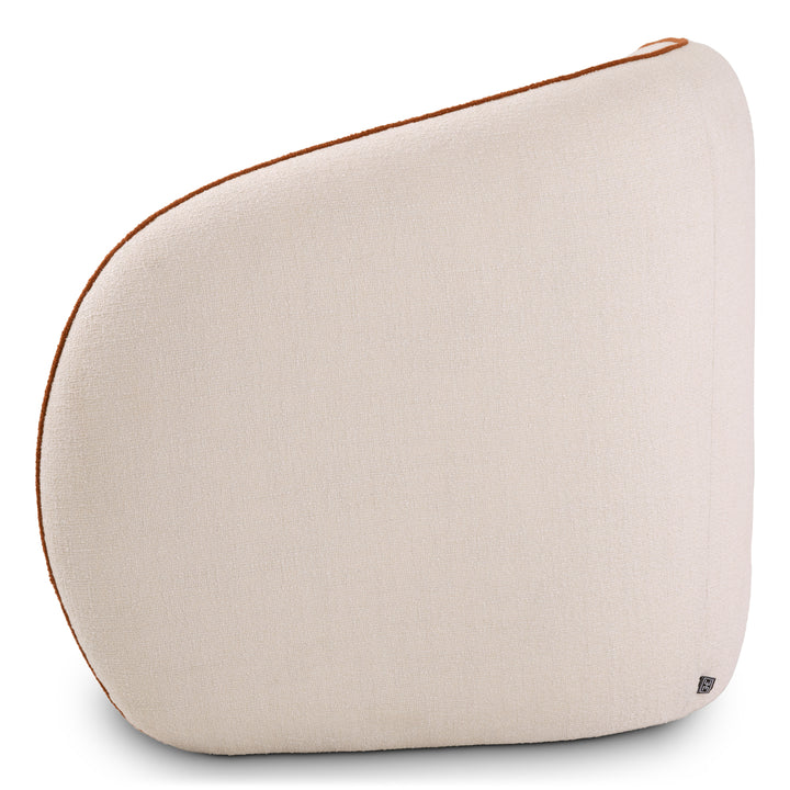Eichholtz Fauteuil San Marino rechts Sarra Off-White