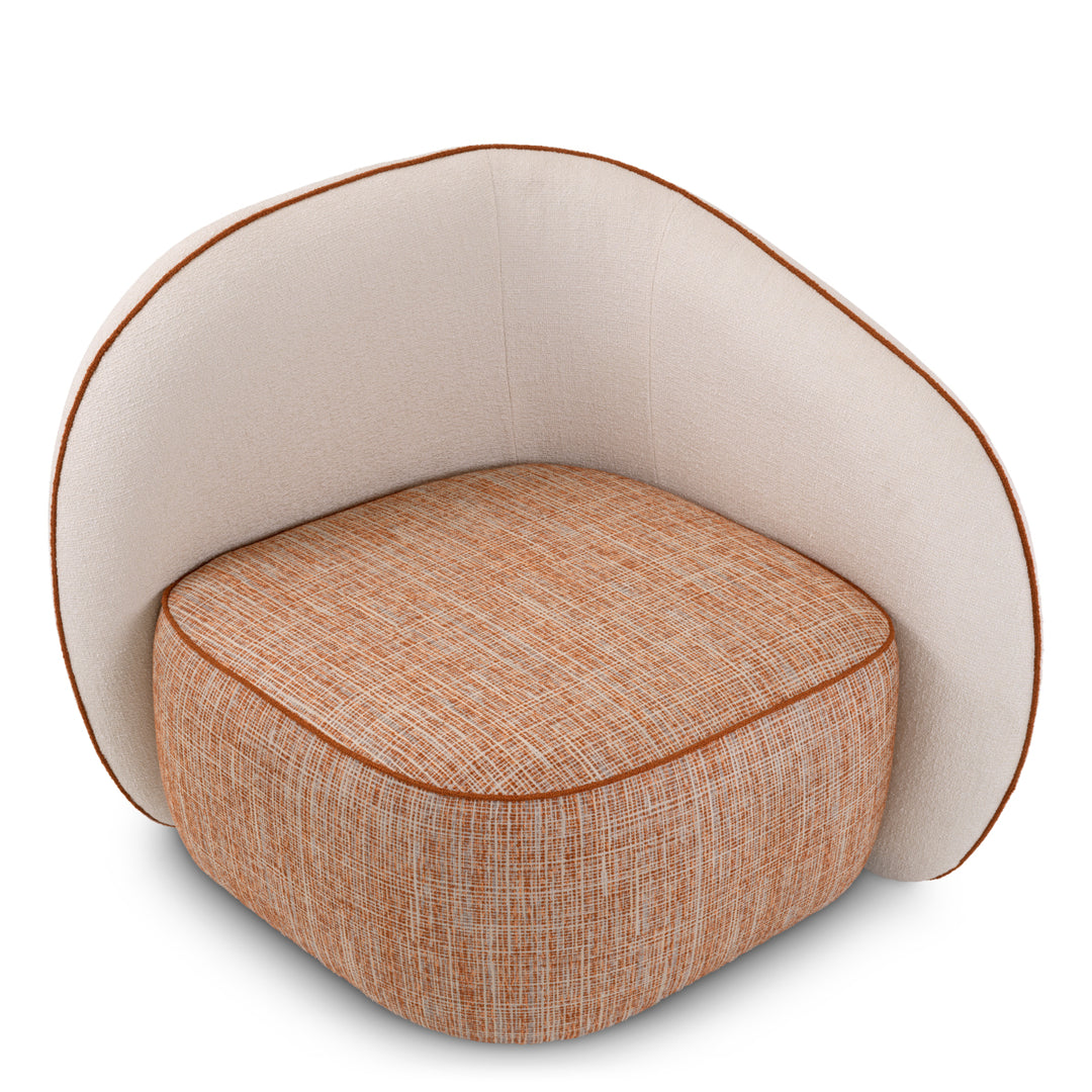 Eichholtz Fauteuil San Marino rechts Sarra Off-White
