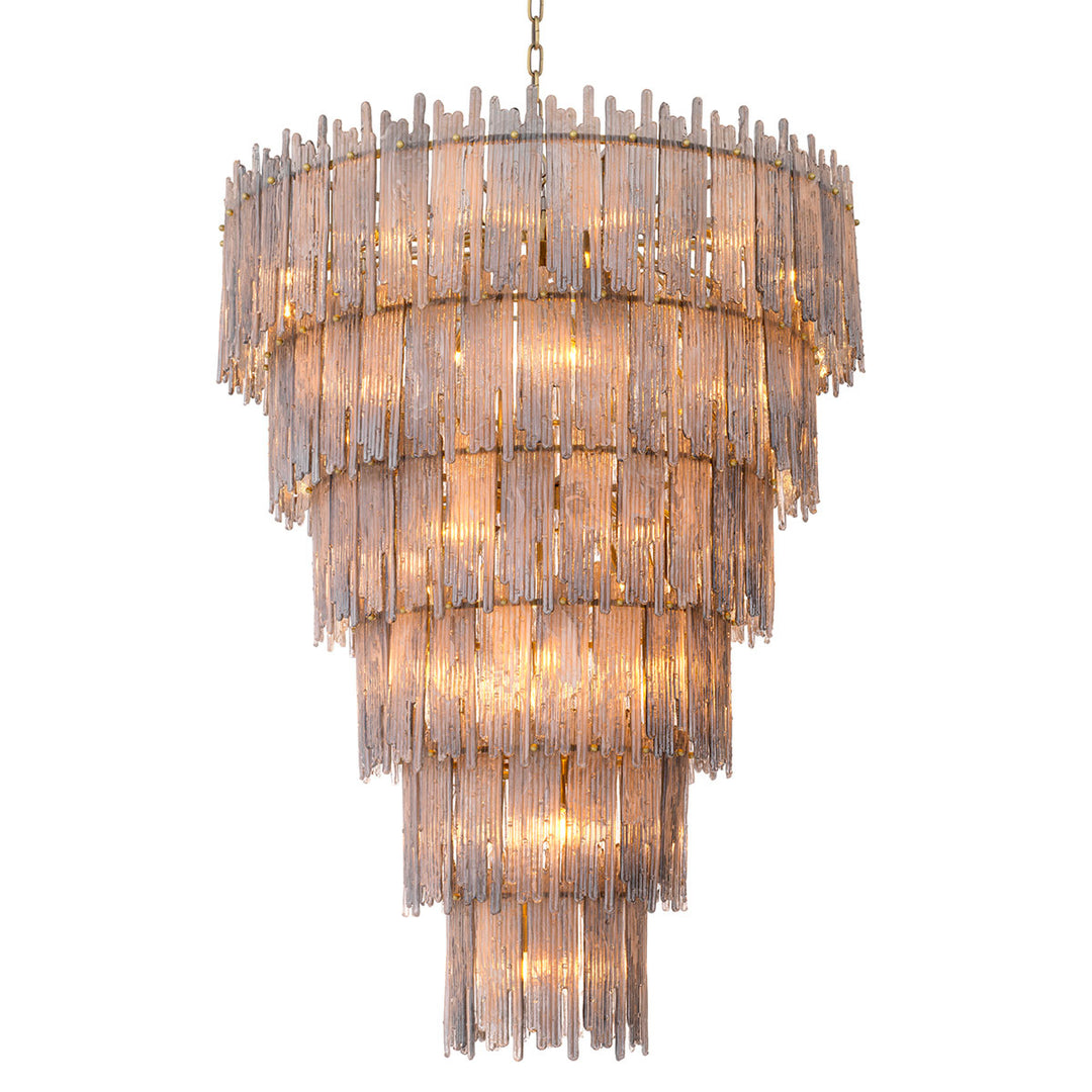 Eichholtz Chandelier Saint Roch XXL Smoke Glass