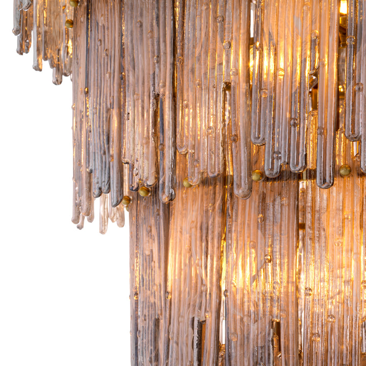 Eichholtz Chandelier Saint Roch XXL Smoke Glass