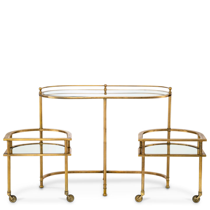 Eichholtz Trolley Lavalle Vintage Brass