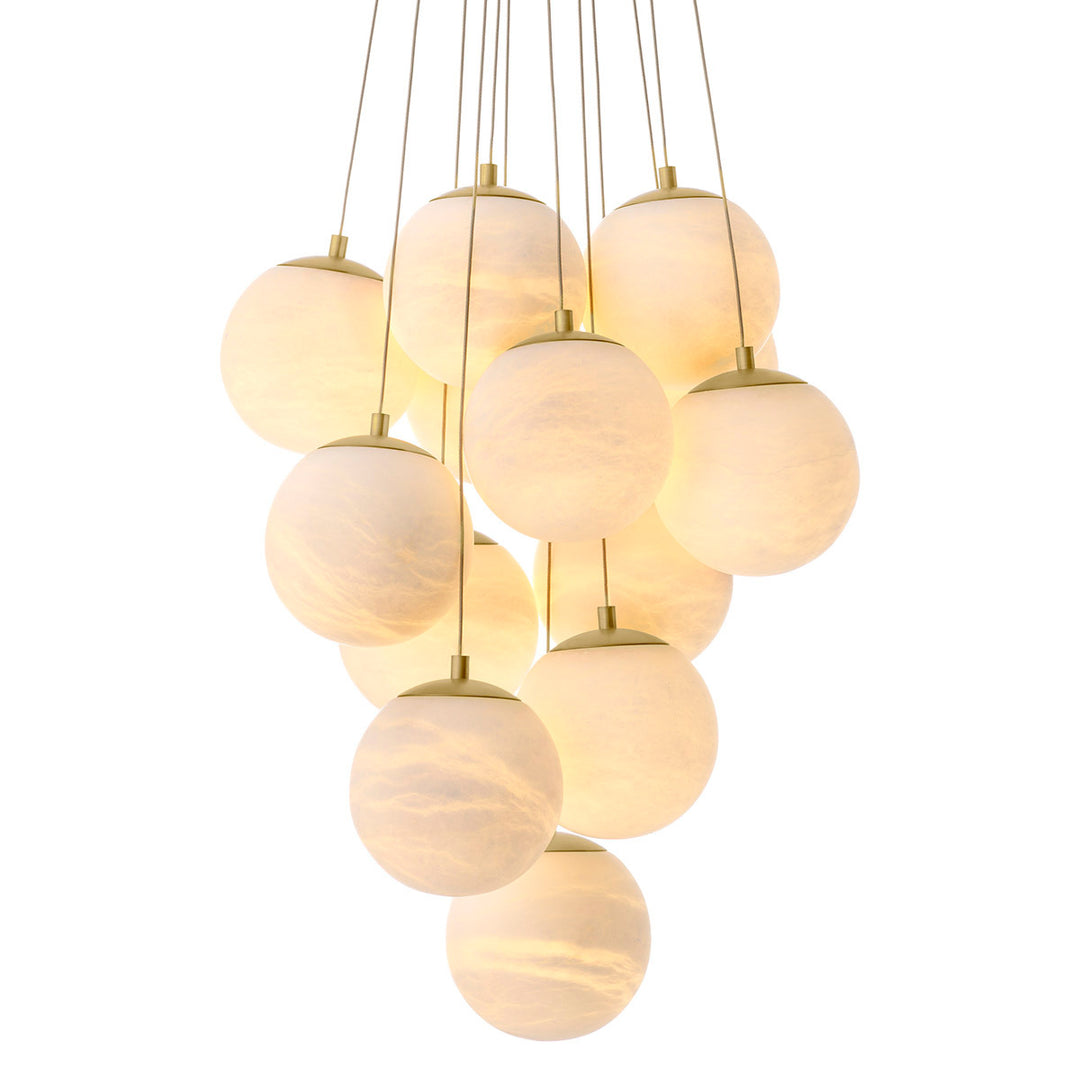 Eichholtz Chandelier Sphinx Alabaster