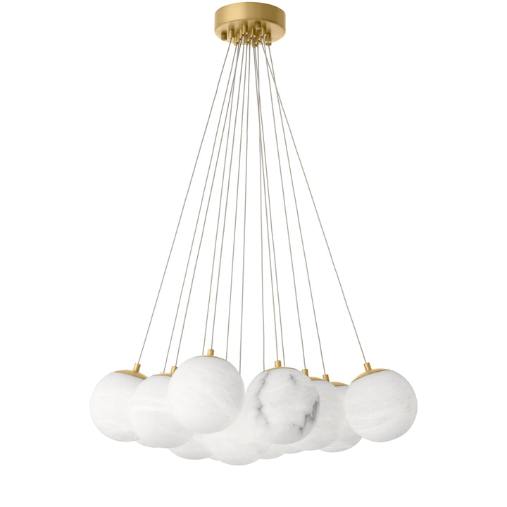 Eichholtz Chandelier Sphinx Alabaster