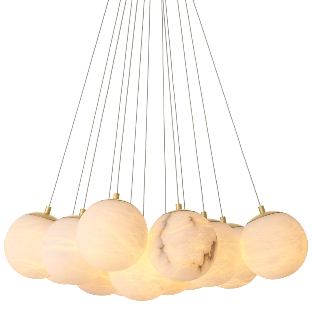 Eichholtz Chandelier Sphinx Alabaster