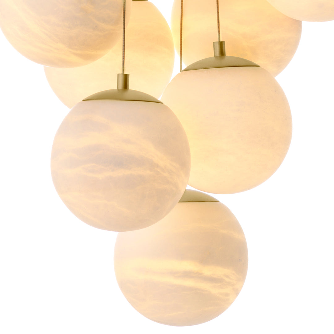Eichholtz Chandelier Sphinx Alabaster