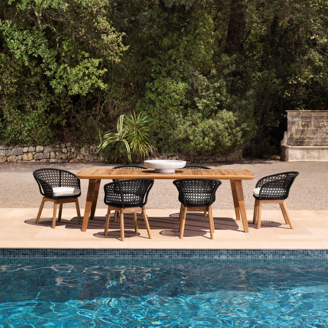 Eichholtz Outdoor Eettafel Glover Natural Teak