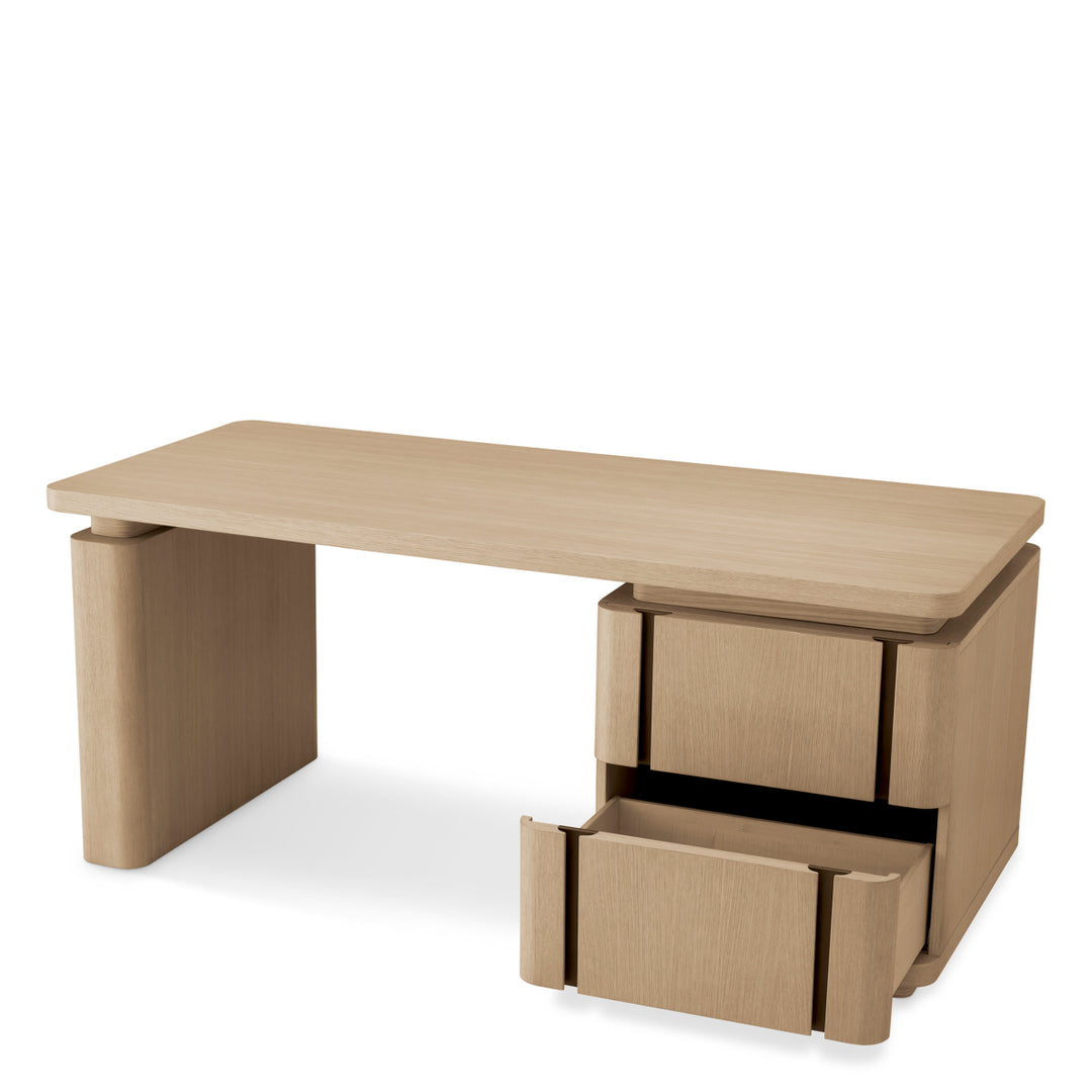 Eichholtz Bureau Modesto Natural Oak Bronze