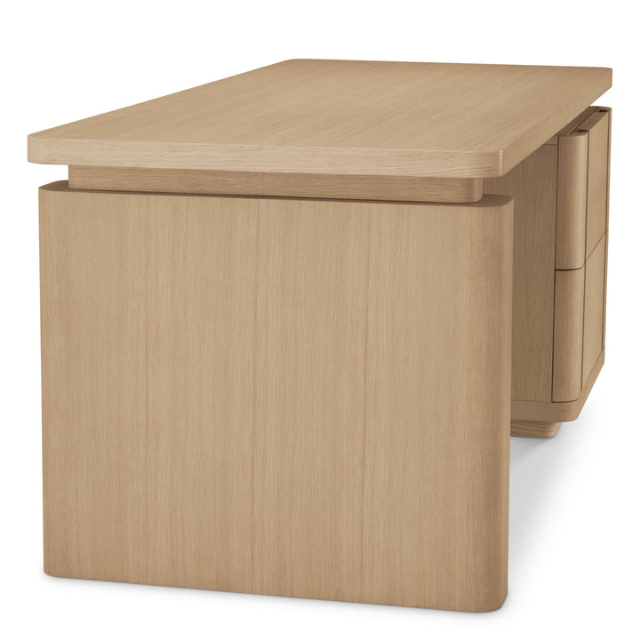 Eichholtz Bureau Modesto Natural Oak Bronze