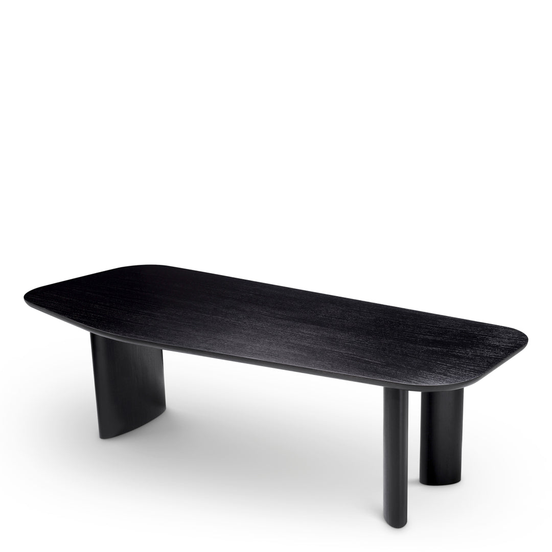 Eichholtz Eettafel Flemings Black Veneer