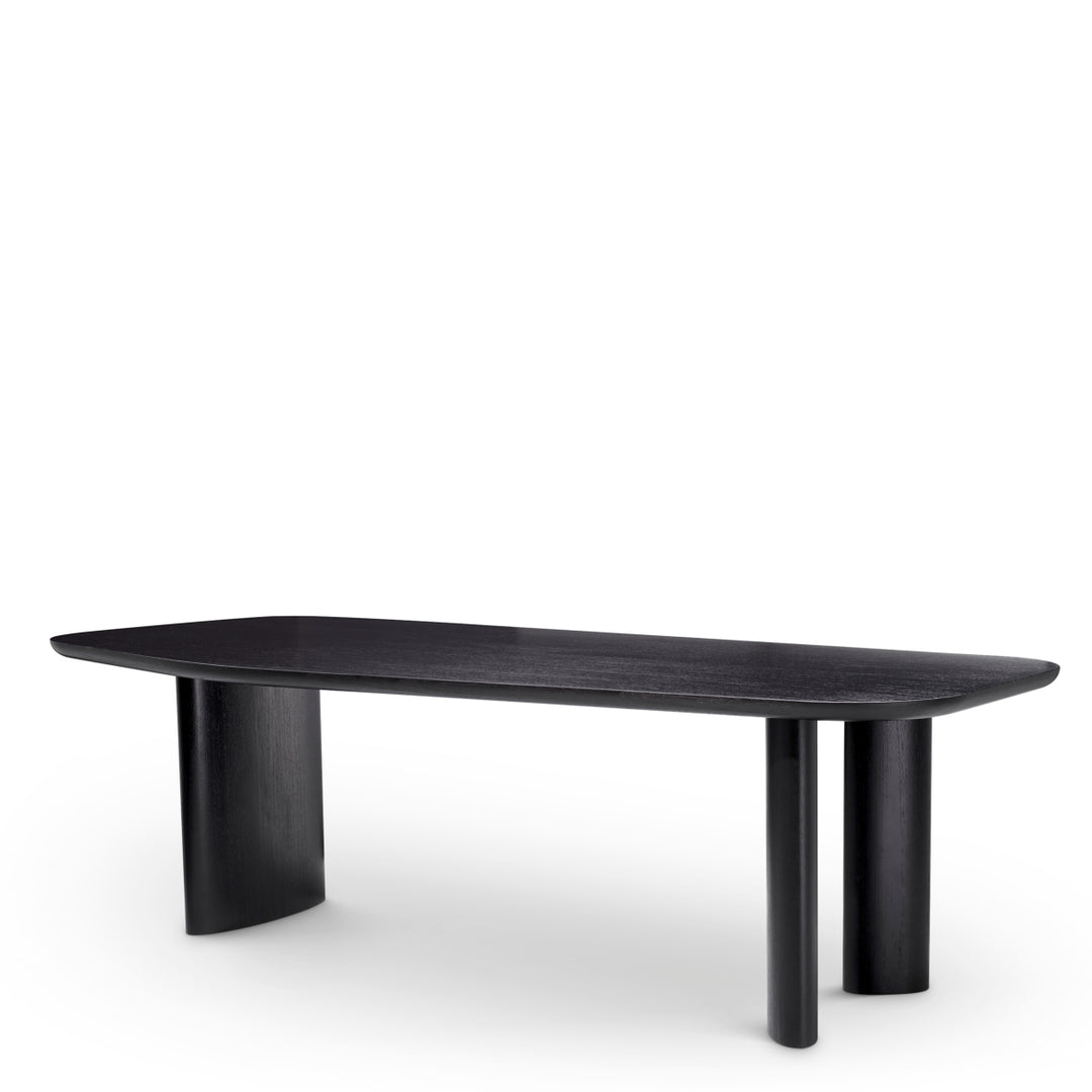 Eichholtz Eettafel Flemings Black Veneer