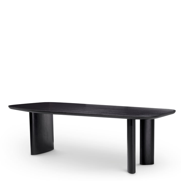 Eichholtz Eettafel Flemings Black Veneer