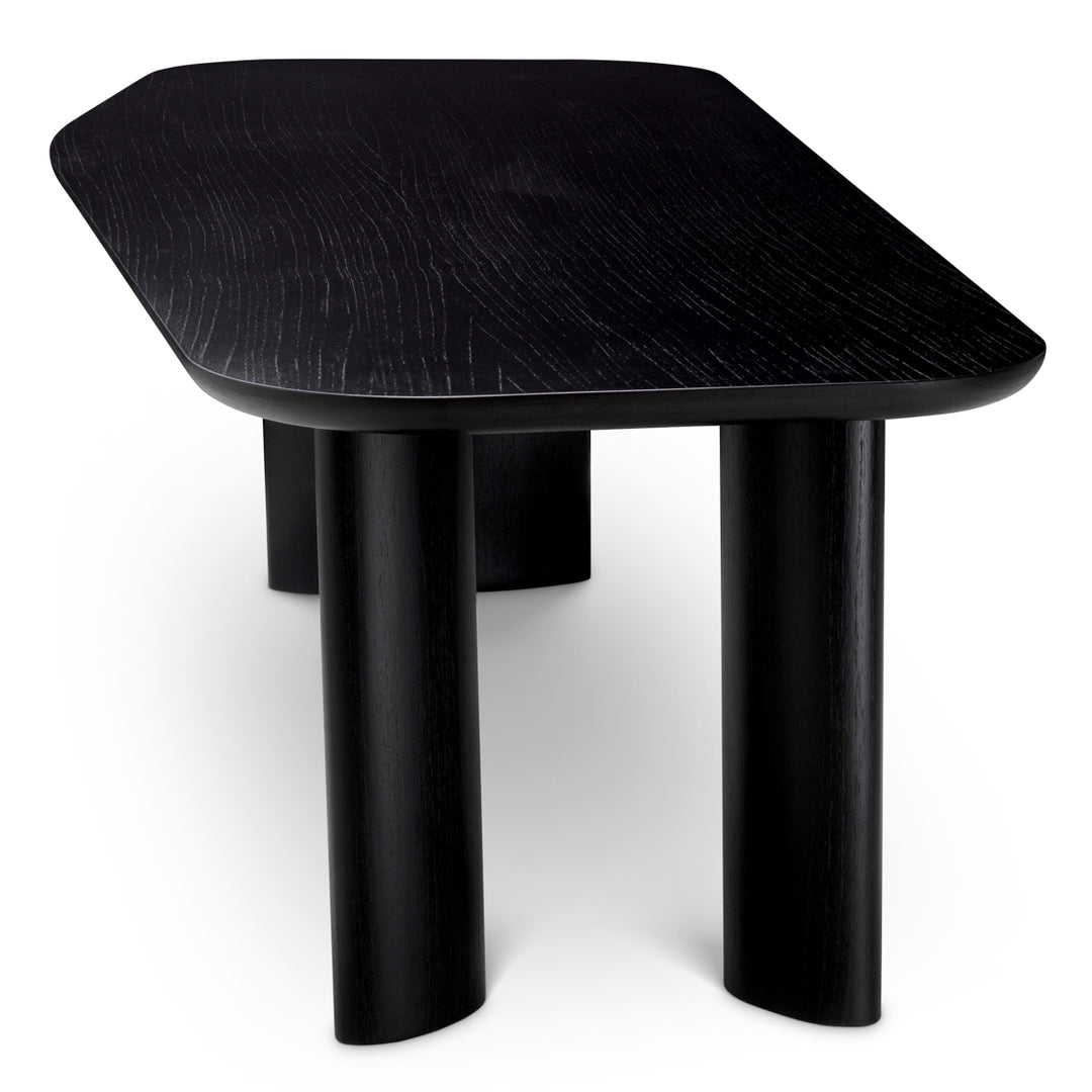 Eichholtz Eettafel Flemings Black Veneer