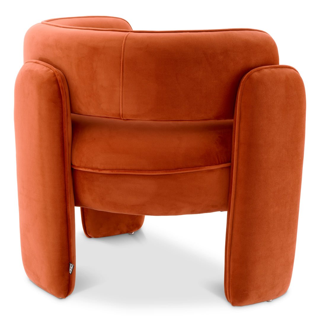 Eichholtz Fauteuil Chaplin Savona Orange