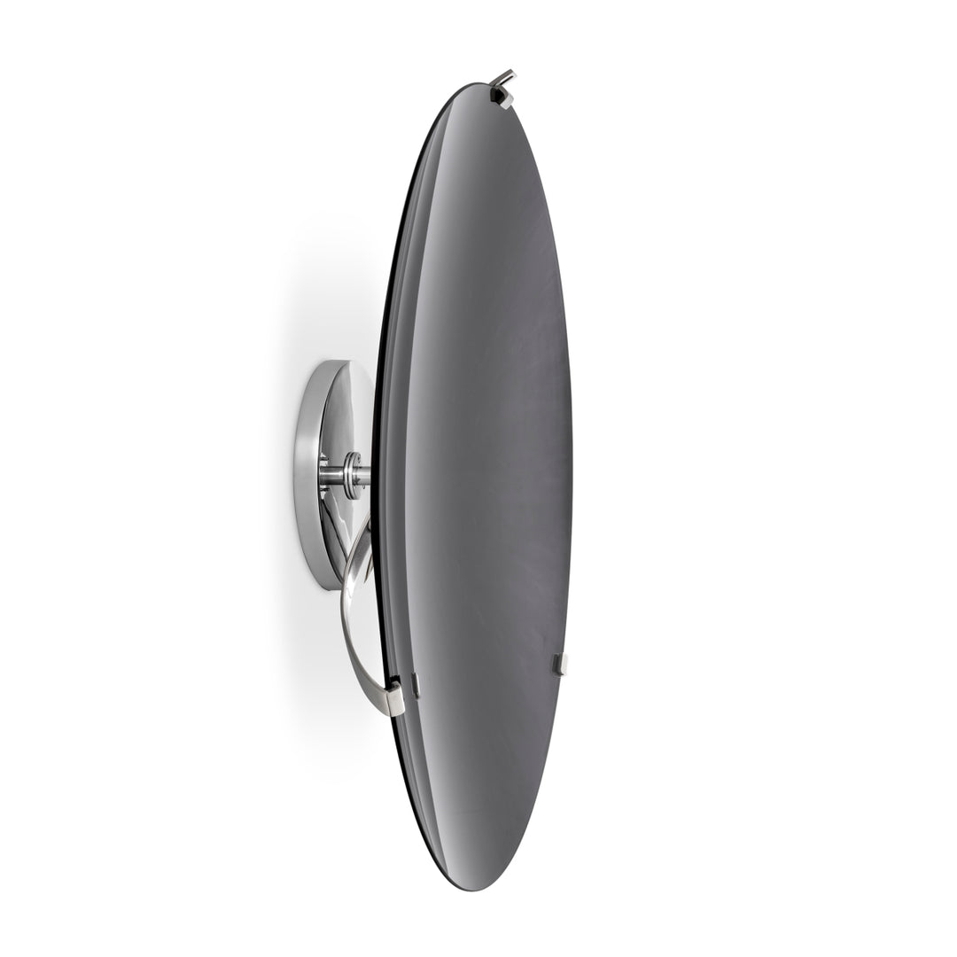 Eichholtz Wandobject Laguna S Concave Mirror Glass Antique Black
