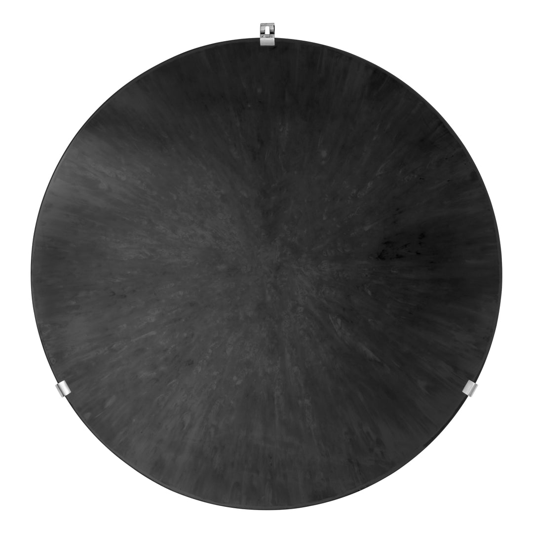 Eichholtz Wandobject Laguna S Concave Mirror Glass Antique Black