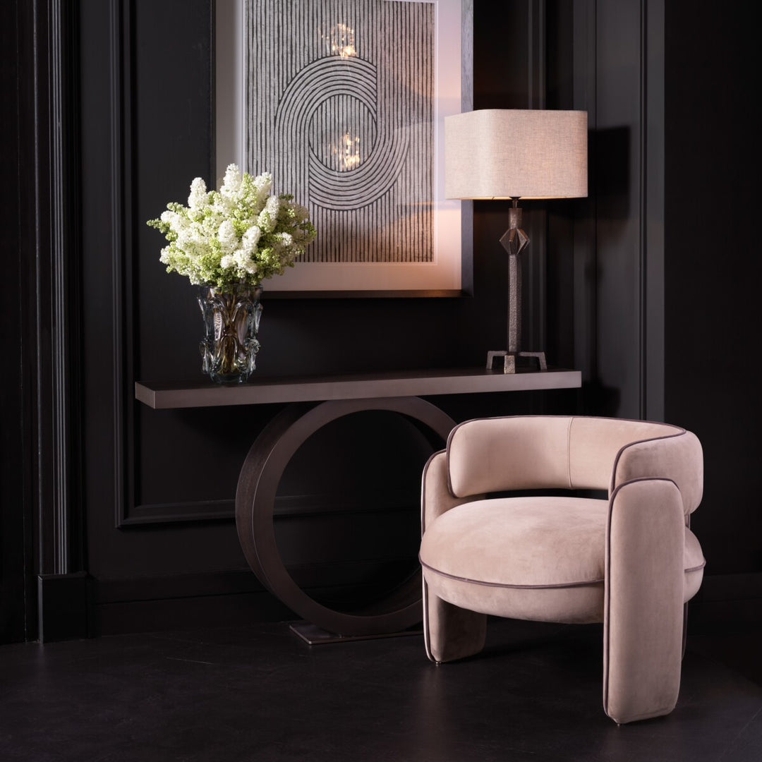 Eichholtz Consoletafel Odis Mocha Oak Bronze