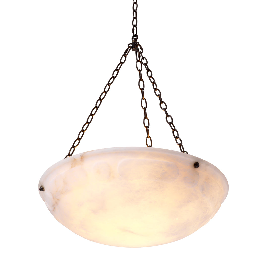 Eichholtz Chandelier Novara Bronze Alabaster