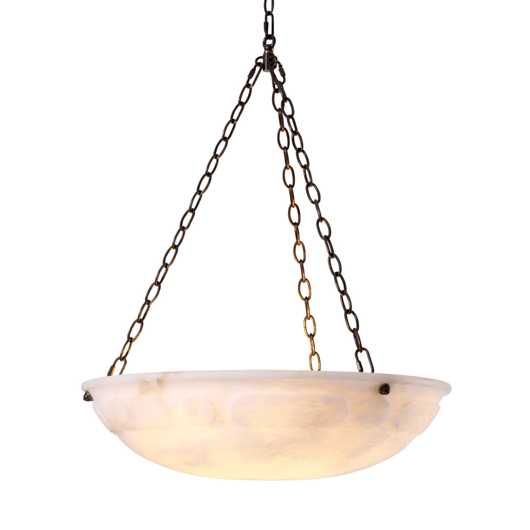 Eichholtz Chandelier Novara Bronze Alabaster