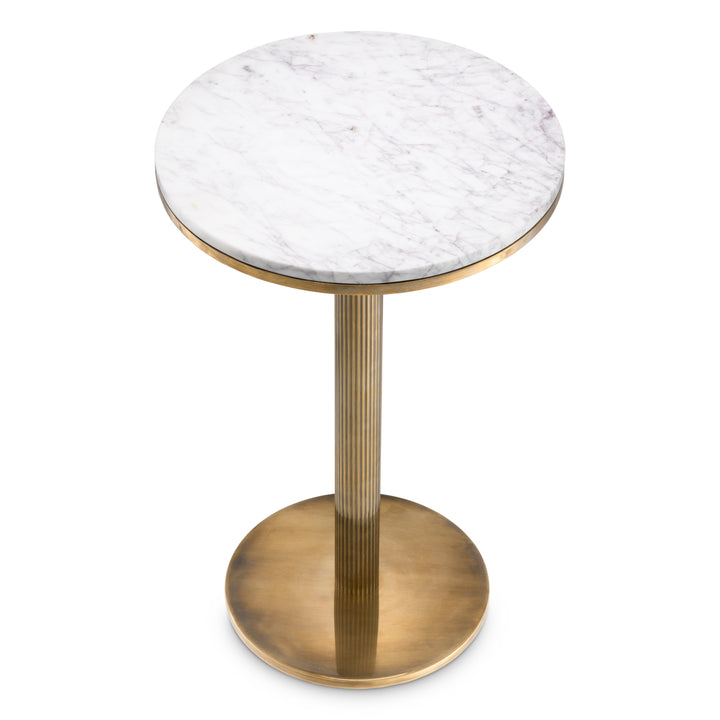 Eichholtz Bijzettafel Tavolara White Marble