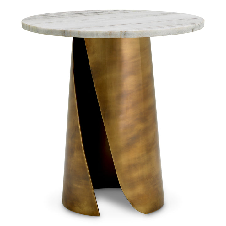 Eichholtz Bijzettafel Nuova White Marble