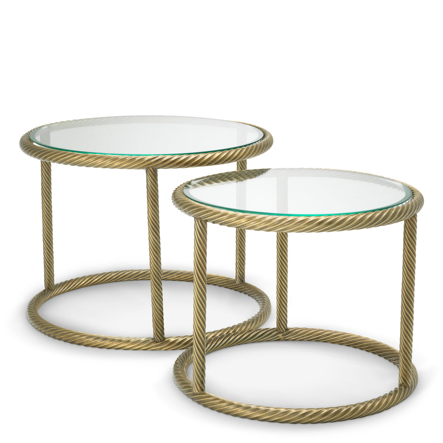 Eichholtz Bijzettafel Addison – set van 2