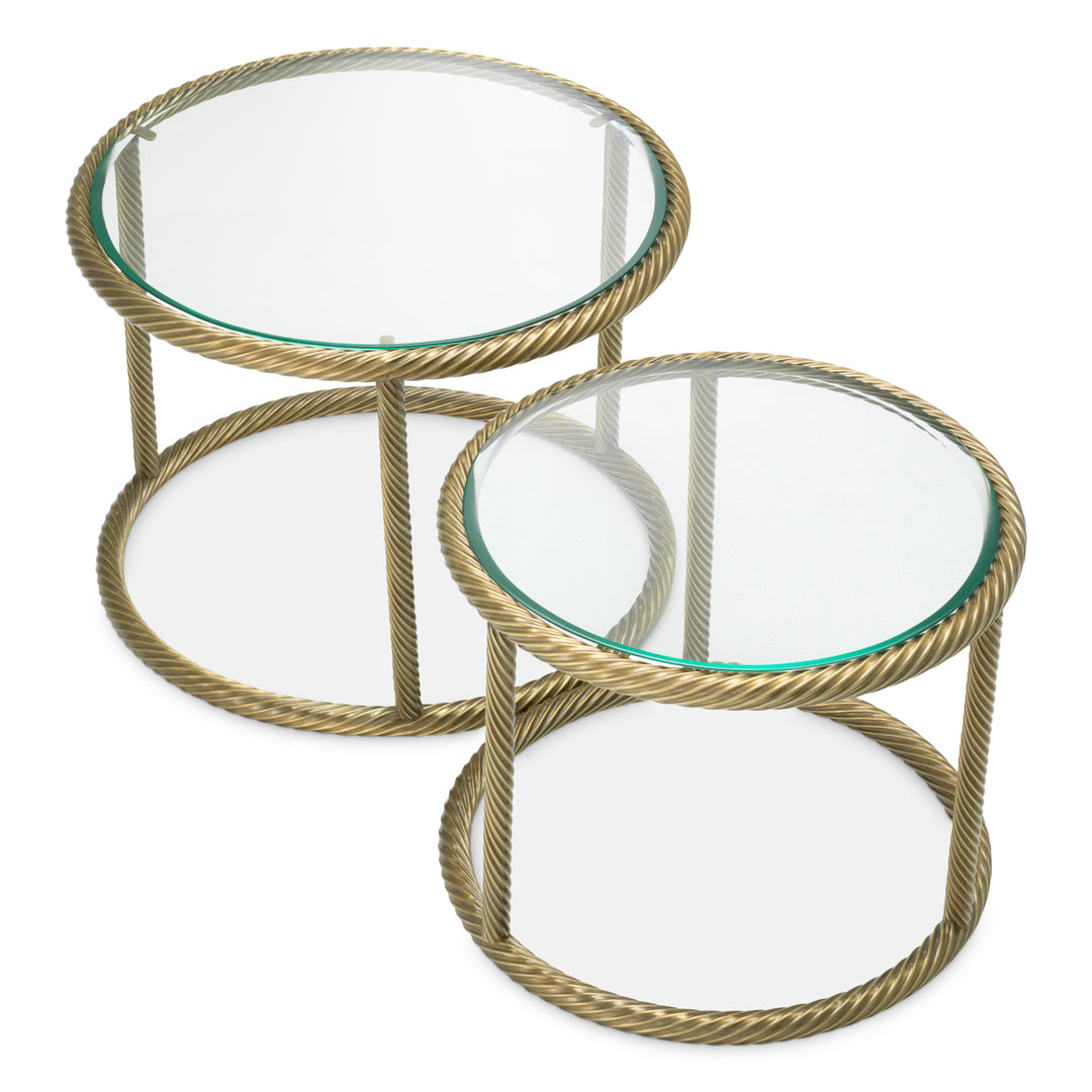 Eichholtz Bijzettafel Addison – set van 2