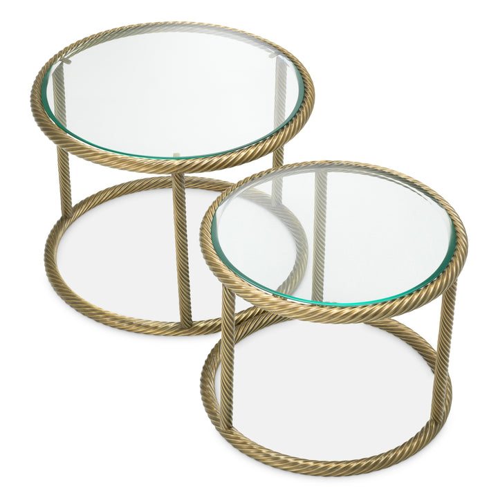 Eichholtz Bijzettafel Addison – set van 2